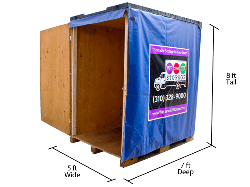 U-Box Moving and Storage container 8x5x7