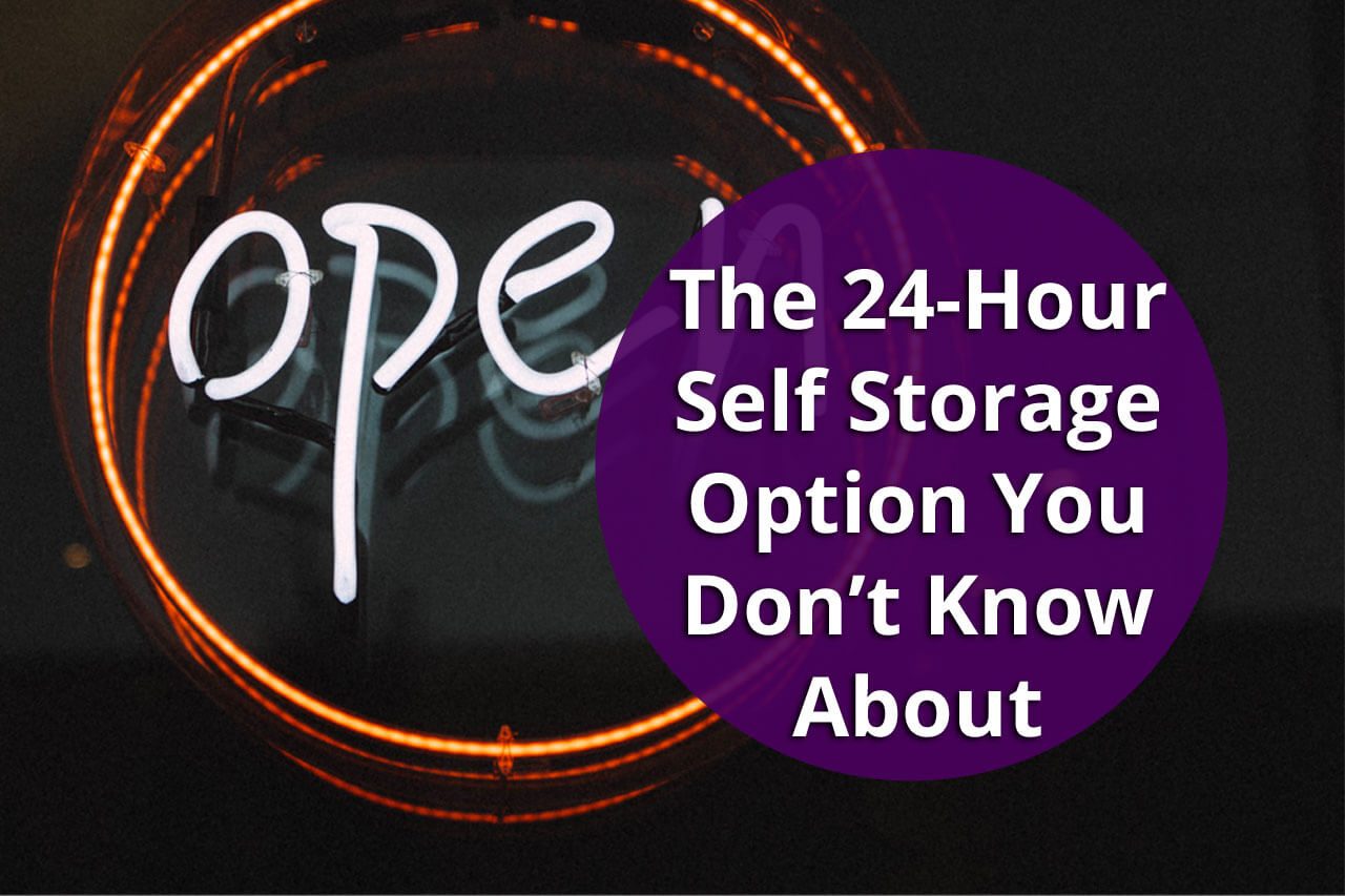 The 24Hour Self Storage Option You Don't Know About We Come 2 U